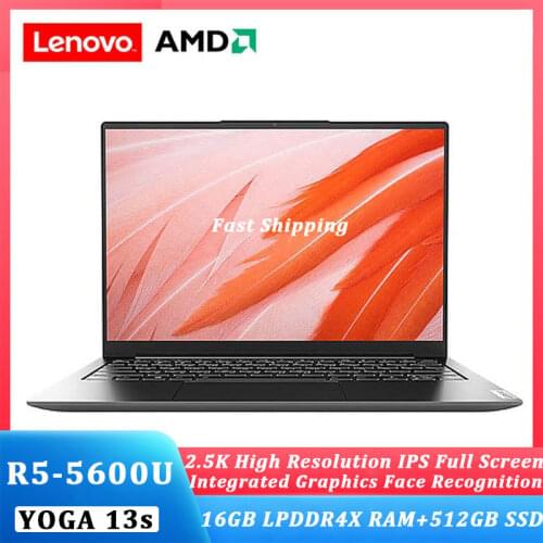 Lenovo YOGA 13s 2021 laptop Ryzen 5 5600U 16GB RAM 512GB SSD 13.3inch FHD IPS screen Notebook computer Ultrabook