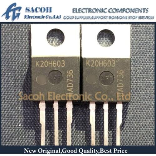 New Original 10PCS/Lot IKP20N60H3 K20H603 or IGP20N60H3 G20H603 20N60 TO-220 20A 600V Power IGBT