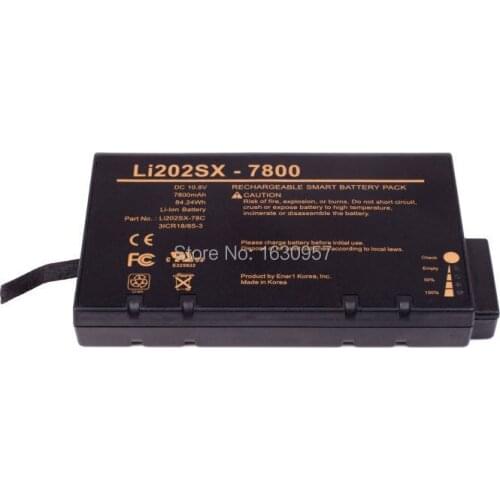 New High Quality LI202SX LI202SX-6600 LI202SX-7800 700028 Battery Replacement For Rohde & Schwarz EB200 Kanomax 3910 Battery