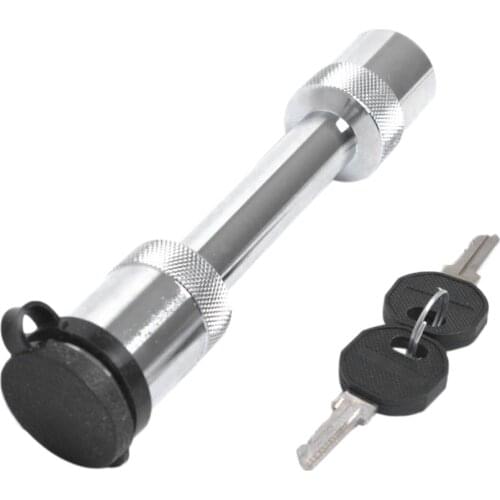Easy Install Safety 5/8' Tow Hitch Ball Bar Lock Pin Heavy Duty with Keys