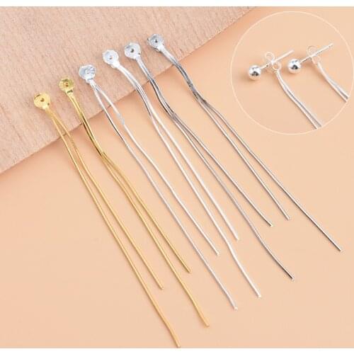 S925 sterling silver earring accessories long snake bone chain earplug ear line wild personality Korean small fresh female