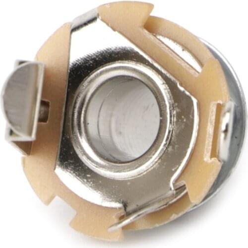 X7AC New Selling1/4" Mono Female Input Jack Plug Socket For Electric Guitar Bass