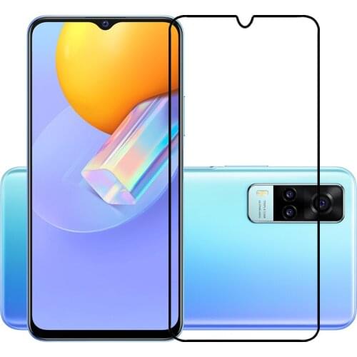 75 Pcs/Lot 2.5D Premium Tempered Glass for Vivo Y31 Full Cover Screen Protector Protective Film for Vivo Y31