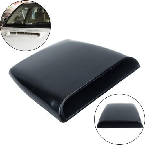 1pc Auto Car Styling Universal Decorative Air Flow Intake Scoop Turbo Bonnet Vent Cover Hood Decorative Auto Accessories
