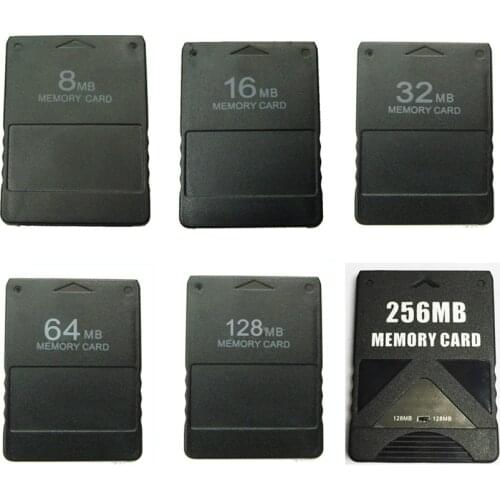 8 16 32 64 128 256MB Memory Card for Sony for PS2 for PlayStation 2 high speed memory card