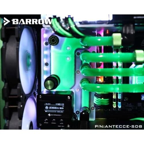 Barrow ANTECCE-SDB water cooler Waterway plate for Antec Cube-Razer case Aurora water cooler Building
