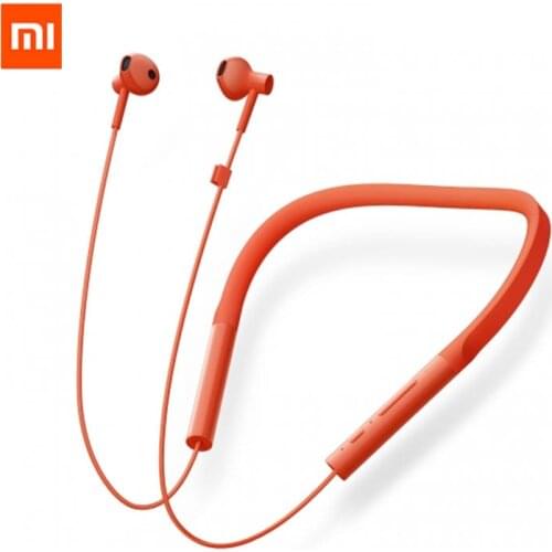 Original Xiaomi Mijia Youth Version Neckband Wireless Bluetooth Earphone HiFi Dynamic Sports Headphone with Mic