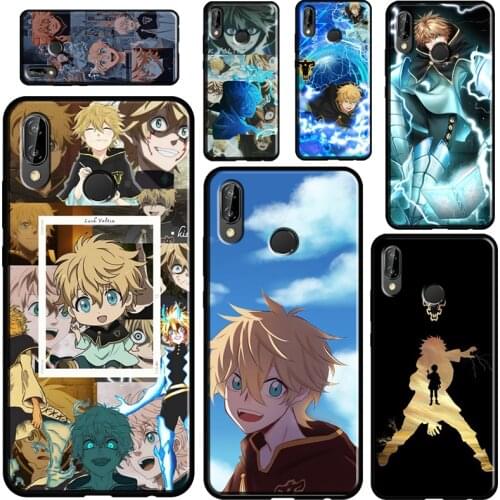 Luck Voltia Black Clover anime For Huawei P40 Lite P20 P30 Pro Mate 20 P Smart Z 2019 Nova 5T Case For Honor 8A 8X 9X 10i