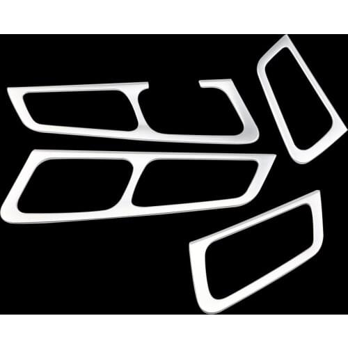 Color My Life Car Chrome Inner Door Handle Bowl Cover Panel Inside Trim Decorative Sticker For Kia Sportage KX5 QL LHD 2016 2017