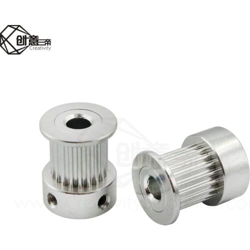 3D Printer Parts Bore 5/6.35/8 mm GT2-20T synchronous wheel pulley timing nbelt pulley 2 GT synchronous wheel round pulley gear