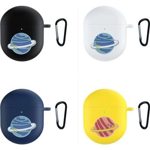Cartoon Planet case For Xiaomi Redmi AirDots 3 Pro Case astronaut Silicone Non-slip Protect Earphones Cover Redmi AirDots3 PRO