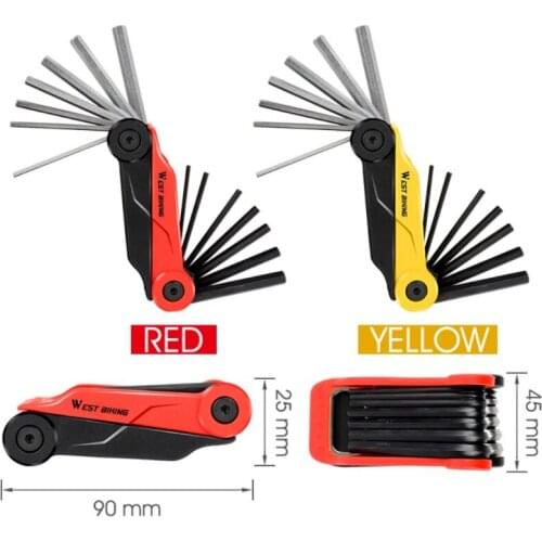 Multifunction Bike Screwdriver Wrench Tools Kit MTB Mountain Portable Cycling Allen Fix Touring Pocket Repair Tools Hex Spoke