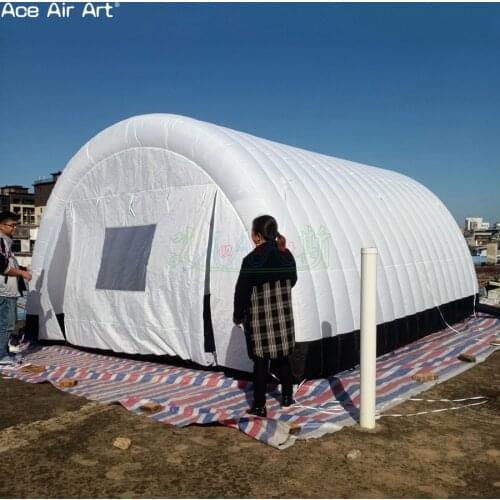 Inflatable car cover garage tent repaire workshop air maintenance center tunnel working stationfor sale