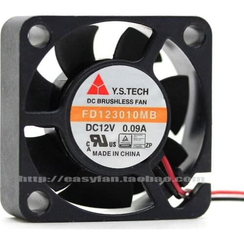 NEW Y.S.TECH 12V 0.09A 3CM silence 3010 3CM FD123010MB cooling fan