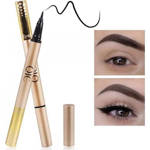 Eyeliner Long-Lasting Waterproof Sweat-Proof Black Liquid Easy to Dry Natural Long-lasting Beauty Convenient Makeup Tools 1PCS