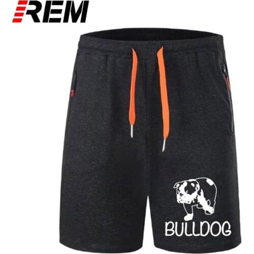 REM short pants Heartbeat Bulldog for Men Funny for Dog Lover Short Vintage Clothes Plus panties short pants