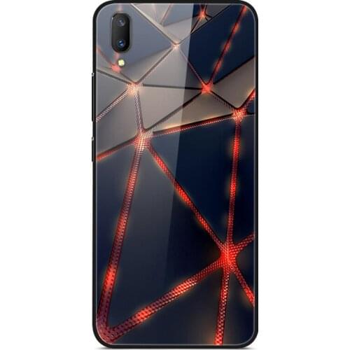 Glass Case For VIVO V11 Phone Case Phone Cover Phone Shell Back Bumper Series 2