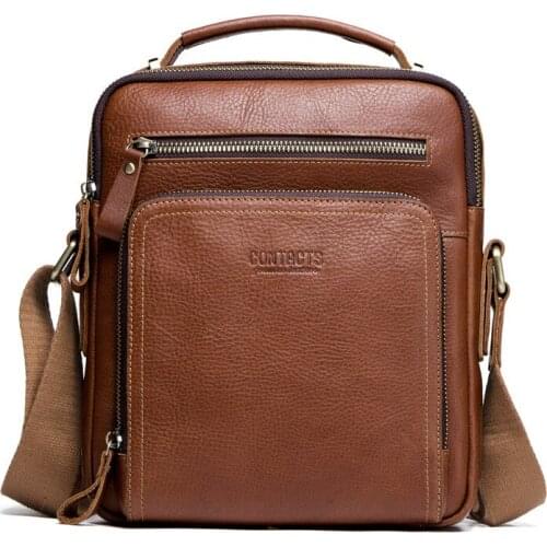 Woman Flap Genuine Leather Shoulder Bags Fashion Men Messenger Bag Mens Handbags Small ipad Male Tote Vintage Crossbody Bags