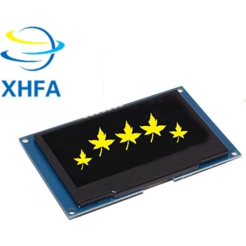 10PCS 2.42" 2.42 inch White/Yellow LCD Screen 128x64 OLED Display Module IIC I2C SPI Serial for C51 STM32 SPD0301