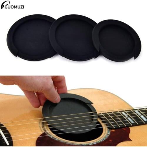 3 Sizes Silicone Acoustic Classic Guitar Feedback Buster Sound Hole Cover Buffer Block Stop Plug Guitar Parts & Accessories