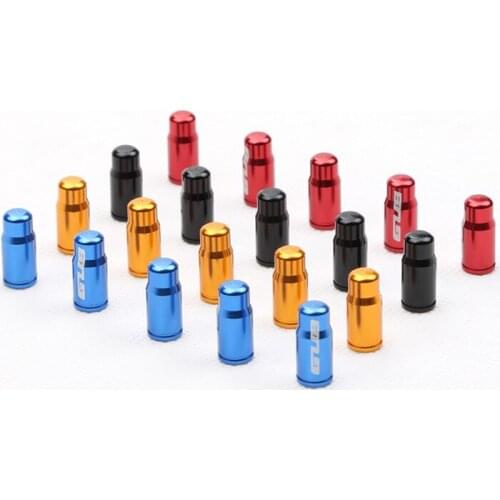 50pcs GUB Bicycle Wheel Tire Covered Protector Road MTB French Tyre Dustproof Bike Presta Valve Cap Accessories