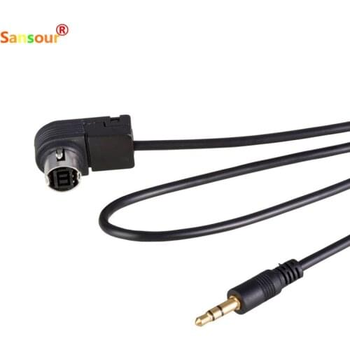 Mini Alpine Ai-Net to 3.5MM iPod Aux Adapter KCA-121B 118cm/3.87Ft