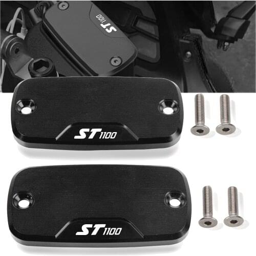 For HONDA ST1100 ST 1100 1991-2003 2002 2001 Motorcycle Accessories Front Brake Clutch Master Cylinder Fluid Reservoir Cover CNC