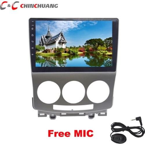 2GB RAM Quad-core T3 Android 8.1 Car DVD Multimedia Player for Mazda 5 2005-2010 Radio GPS Glonass Navigation, Free External MIC