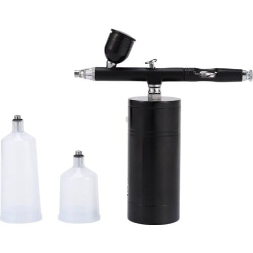 Wireless Airbrush Kit, Airbrush Compressor, High Capacity Ink Cup Airbrush for Nail Paint Cake Coloring