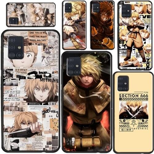 Thorfinn Vinland saga anime Cover For Samsung A52 A72 A12 A32 A42 A51 A71 A41 A31 A11 A21S A20e A50 A70 A40 A20S Case