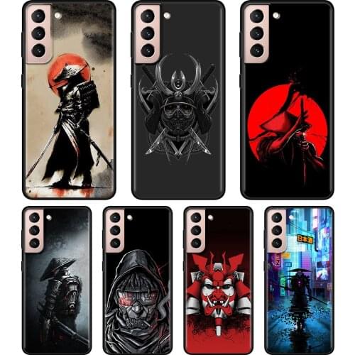Japanese Samurai Art TPU Case For Samsung Galaxy S20 FE S10 S21 S9 Plus Ultra Cover Soft Shell Silicone Fundas Capa