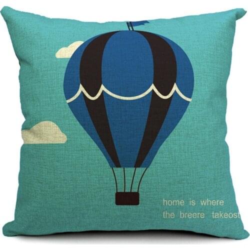 Hot Sale Pillow Covers Fly around the house Pattern Hot Sell 45X45CM Linen Pillow Cover \ Home Decorative Linen Cushion