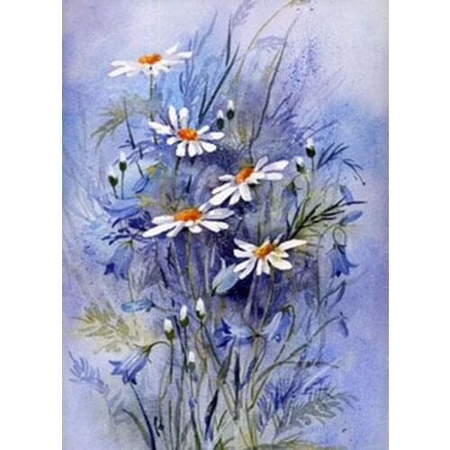 JMINE Div 5D daisy flower Full Diamond Painting cross stitch kits art High Quality Floral 3D paint by diamonds