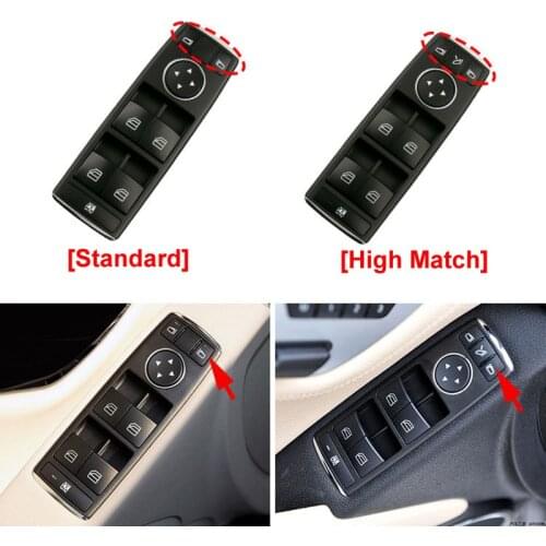 New Car Power Window Control Button Switch For Mercedes Benz W204 W212 X204 C E Class GLK 2007-2015 Car Interior Accessories
