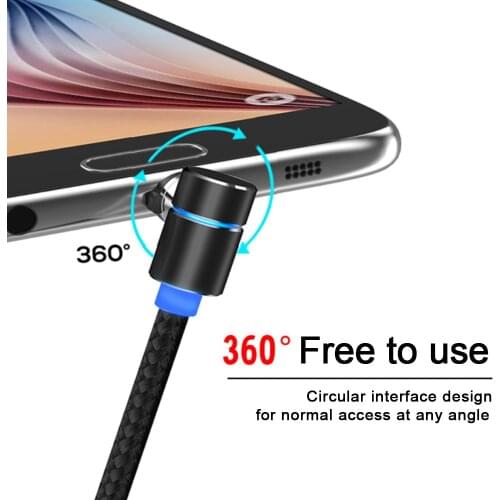 Tutew Magnetic Micro USB Cable For iPhone Samsung Xiaomi Fast Charging Magnet USB Type C Mobile Phone Cable Charge Wire Cord
