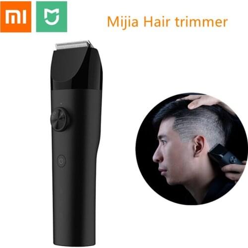 Xiaomi Mijia Hair trimmer machine for men Clipper IPX7 Waterproof Professional Electrical Clippers Washable Ceramic Cutter Head