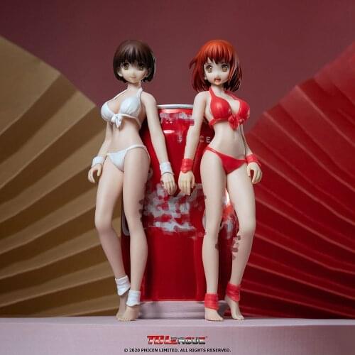 1/12 Scale TBLeague Female Flexible Action Figure Body PLLB2020-T02A/B Busty Anime Fit 6" Gilr Head Sculpture Model
