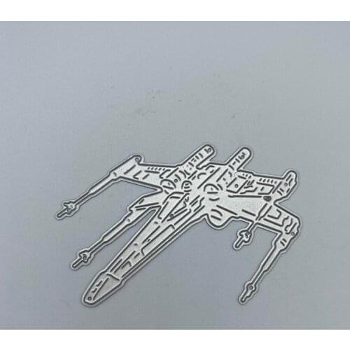 Aircraft model Metal Cutting Dies Stencils Scrapbooking Decorative Embossing Folder Carbon Steel Paper Card DIY