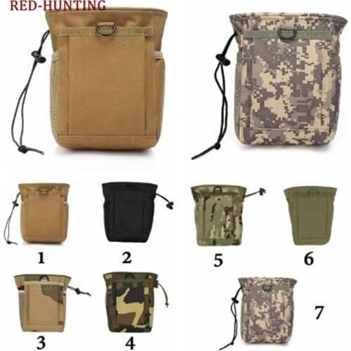 Molle Ammo Pouch Tactical Gun Magazine Dump Drop Reloader Pouch Bag Utility Hunting Rifle Magazine Pouch
