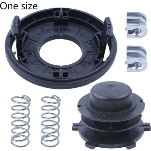 String Trimmer Replacement Parts Head Spool and Cover Cap 6pcs Kit for STIHL FS44 FS80 FS83 FS85 FS100 FS110 FS120 FS130