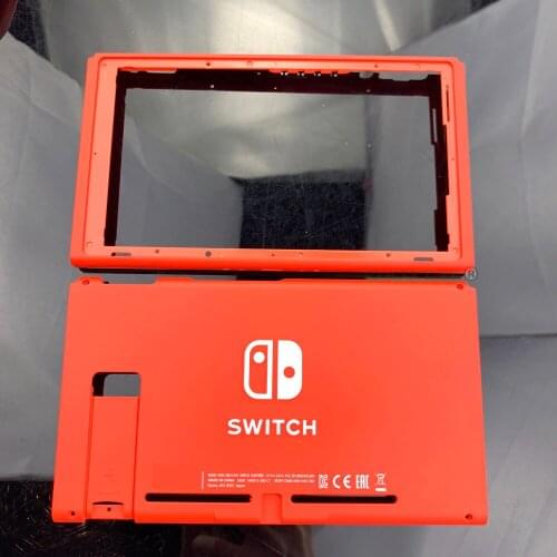 Limited Edition Red Front Back Case Cover Frame For Nintend Switch Console & Joycons Housing Shell