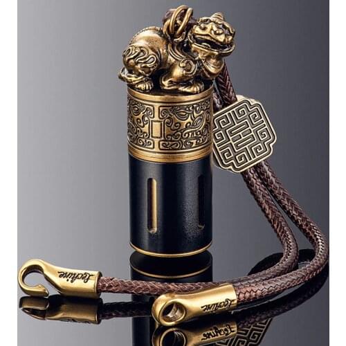 Retro Style Hanging Car Perfume Pixiu Animal Design Car Fragrance Auto Car Air freshener Car Diffuser Interior Decoration