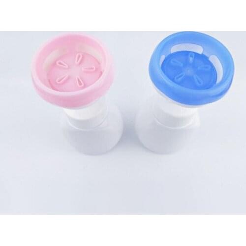 Portable Soap Dispensers 250ML Durable Refillable Soap Bottle Flower Pump Head Lotions Shampoo Cosmetic Empty soap dispenser