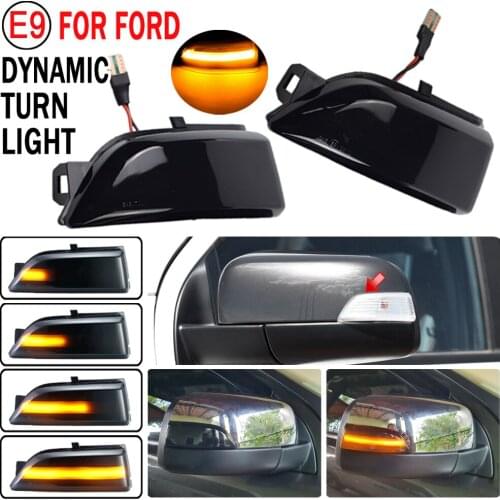 For Ford Ranger T6 2012-2019 Raptor & Wildtrak Everest Dynamic Blinker LED Turn Signal Light Side Mirror Indicator Sequential