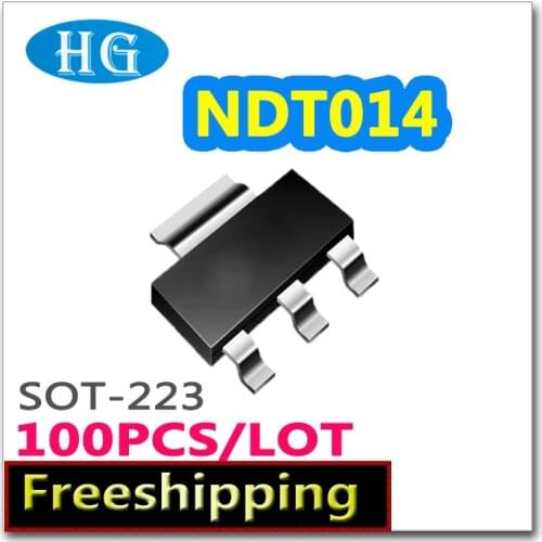Smd NDT014 100pcs 1000PCS 60V 2.7A sot223 N-channel pdf inside mosfet electronic electronic components quality