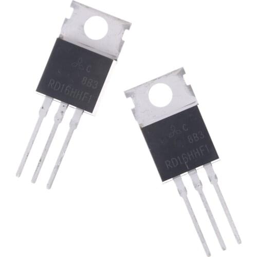 2pcs 30MHz Transistor Mosfet Original Whosesale 16W Rd16hhf1 To-220 Power