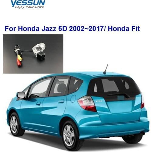 Yessun HD CCD Night Vision Car Rear View Reverse Backup Camera Waterproof For Honda Jazz 5D 2002~2017