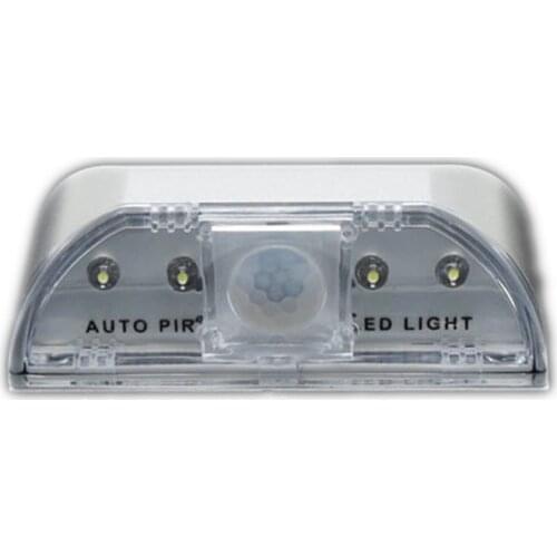 4 LED PIR Sensor keyhole Light Auto PIR Door IR Motion Sensor Heat Temperature Detector Lamp Auto Key LED Light With Package