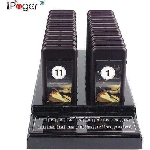 Wireless pager for restaurant/ vibrating waiter calling system