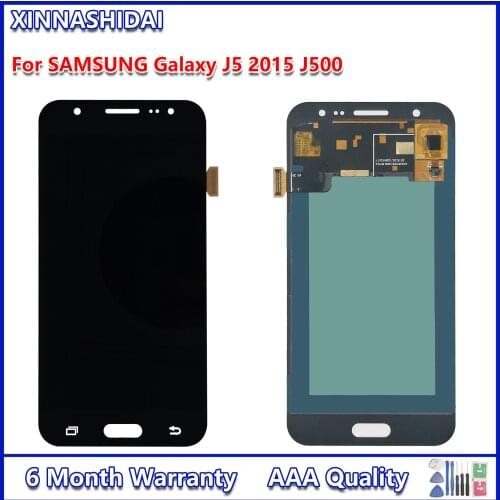 5.0'' TFT For Samsung Galaxy J5 2015 J500 LCD Display Touch Screen Digitizer Assembly SM-J500FN J500M Replacement Parts